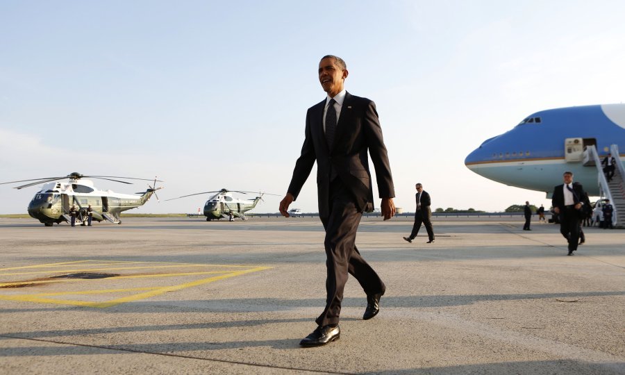 Barack Obama Air Force One