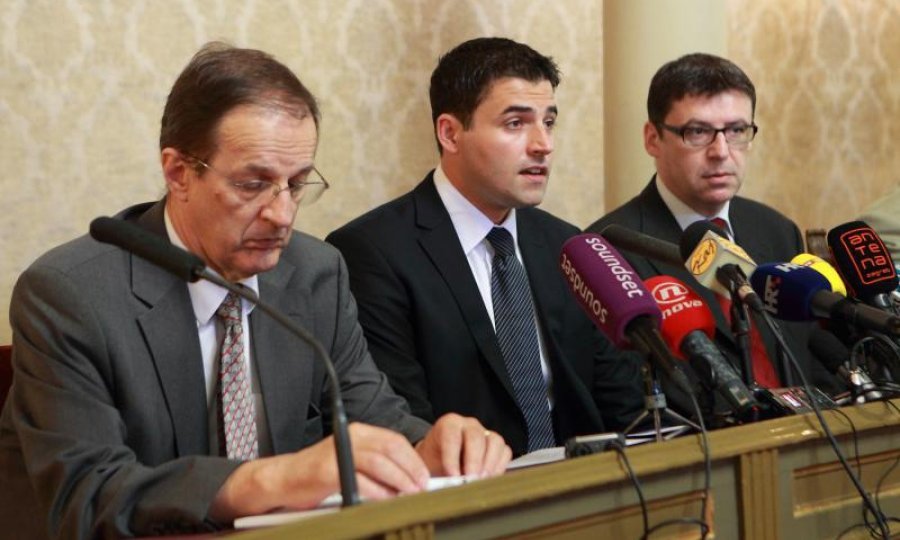 Aleksa Bjeliš, Davor Bernardić i Željko Jovanović