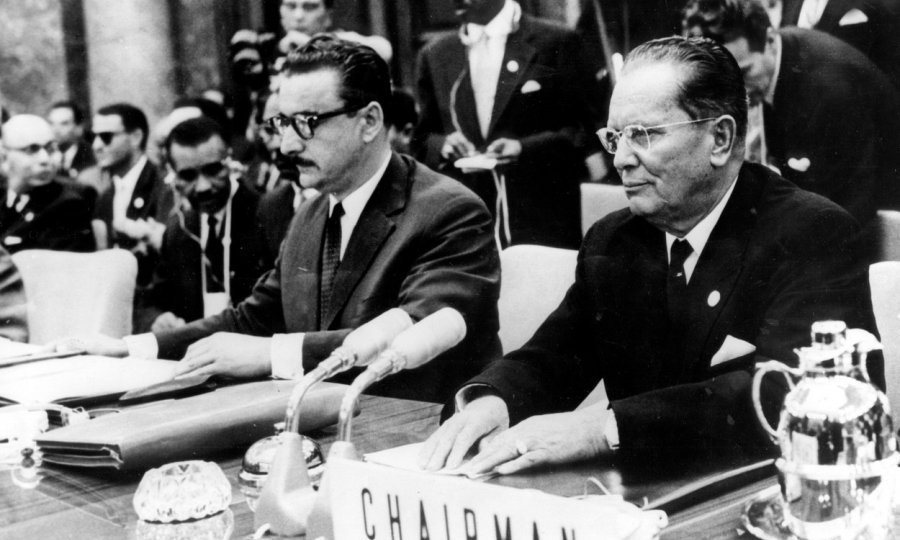 Josip Broz Tito - prva konfrencija Pokreta nesvrstanih u Beogradu 1961.