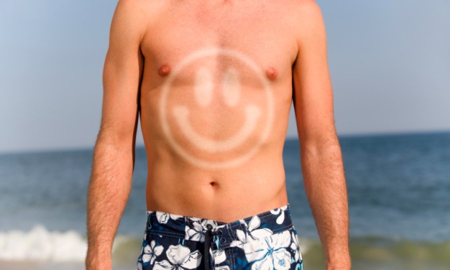 muškarac smiley sunce