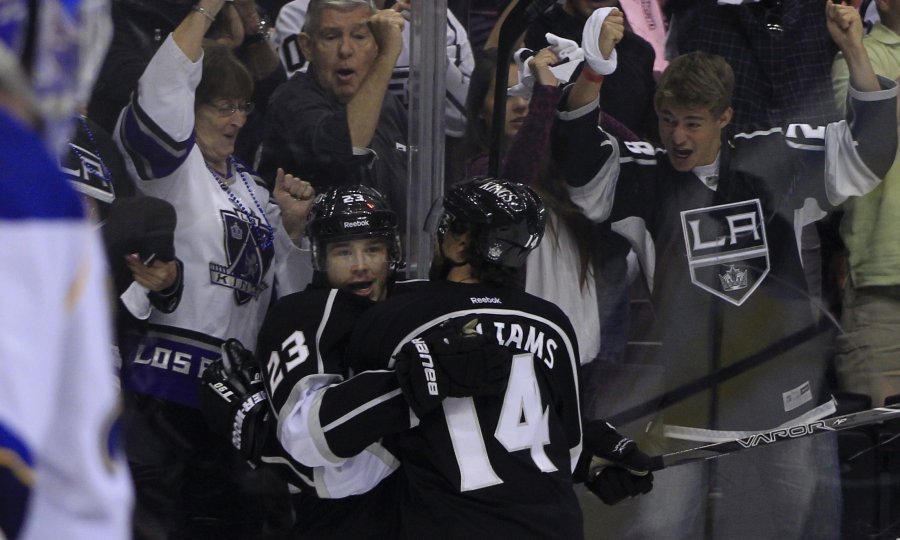 Los Angeles Kings 2012 Dustin Brown Justin Williams
