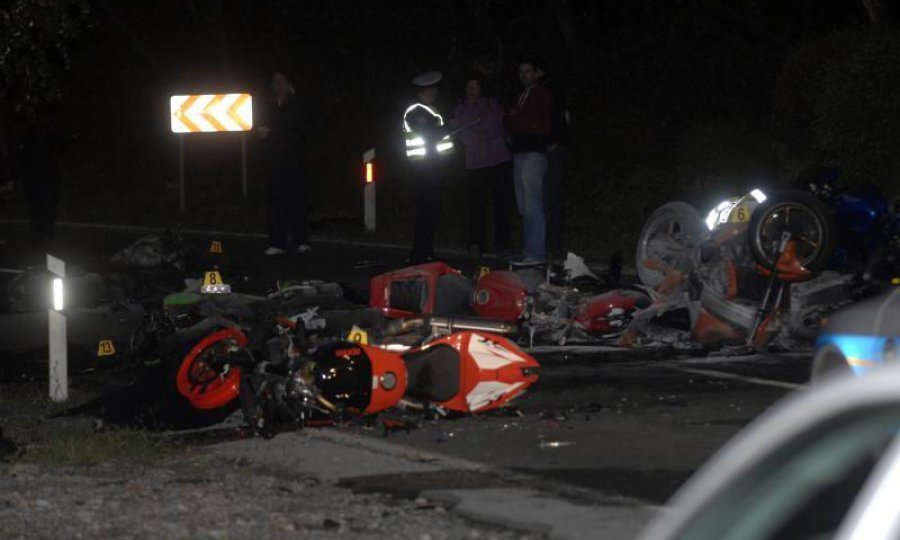 prometna nesreća, sudar motora