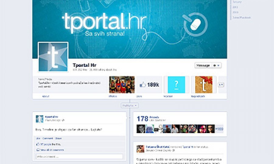 Tportal Timeline