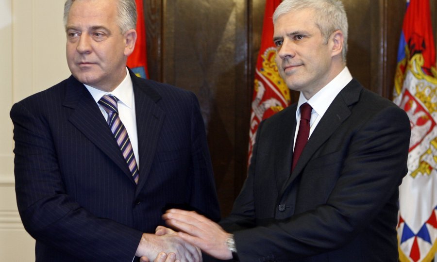 Ivo Sanader i Boris Tadić