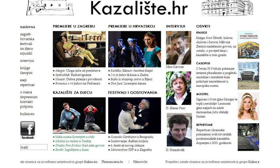 kazaliste naslovnica