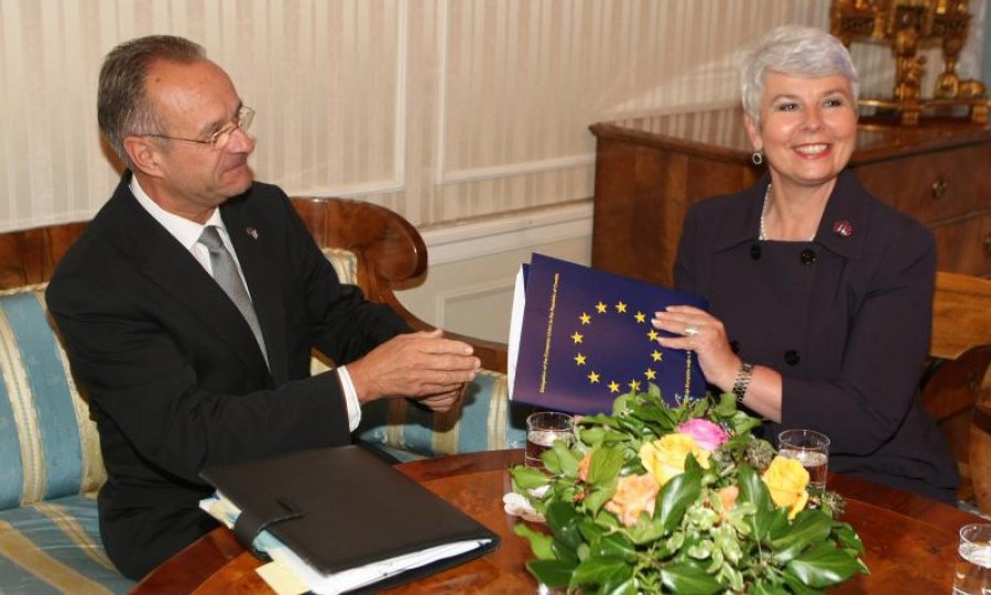 Jadranka Kosor, Paul Vandoren i europsko izvješće o napretku