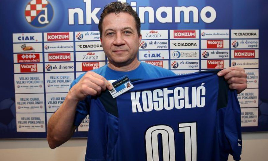 Vrbanović s dresom Kostelić