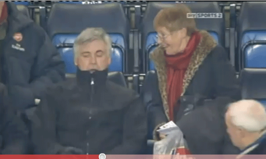 Carlo Ancelotti i 'strašna' gospođa