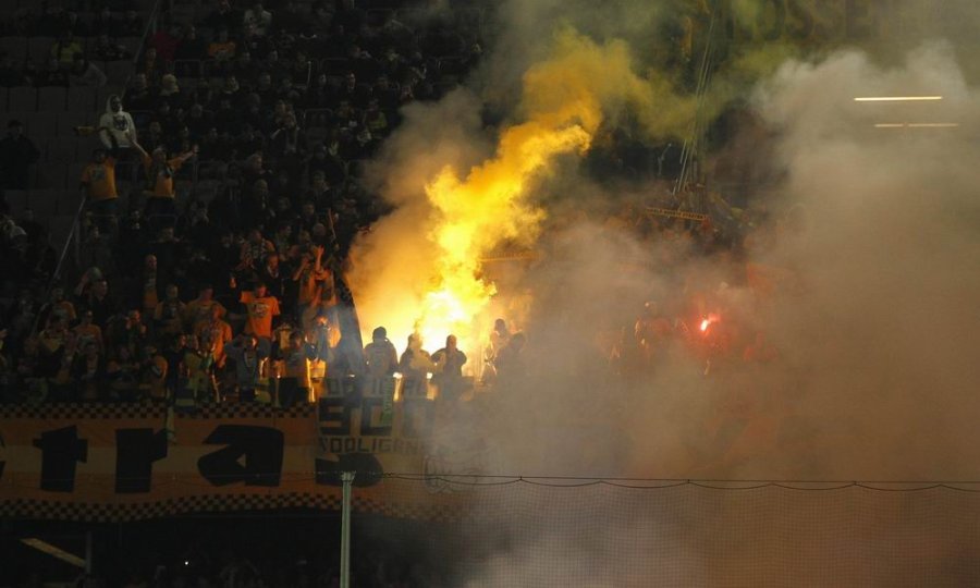 Navijači Dynamo Dresden - neredi