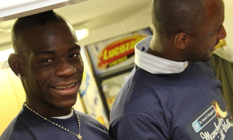 Manchester City Patrick Vieira Mario Balotelli 2011