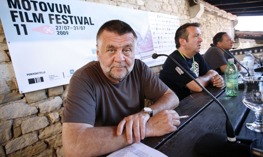 Motovun film festival Na fotografiji: direktor festivala Igor Mirković, umjetnički direktor Rajko Grlić i jedan od selektora glavnog programa Jurica Pavičić