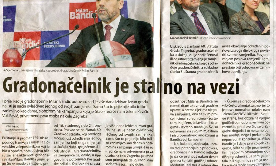 Bandić ZAGREB.HR