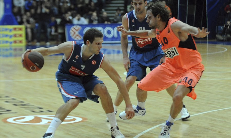 Bojan Bogadanović Roger Grimau Cibona Barcelona