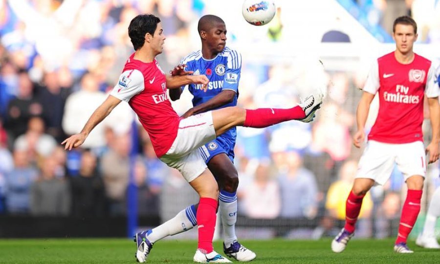 Chelsea i and Arsenal Mikel Arteta