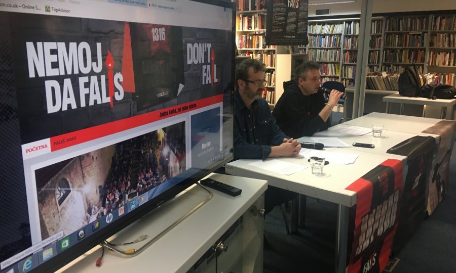Direktor FALIŠ-a Emir Imamović Pirke i umjetnički direktor Festivala Kruno Lokotar