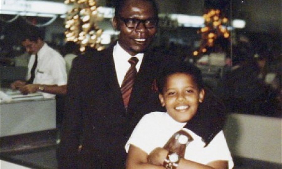 Barack Obama s ocem, Barackom Obamom seniorom
