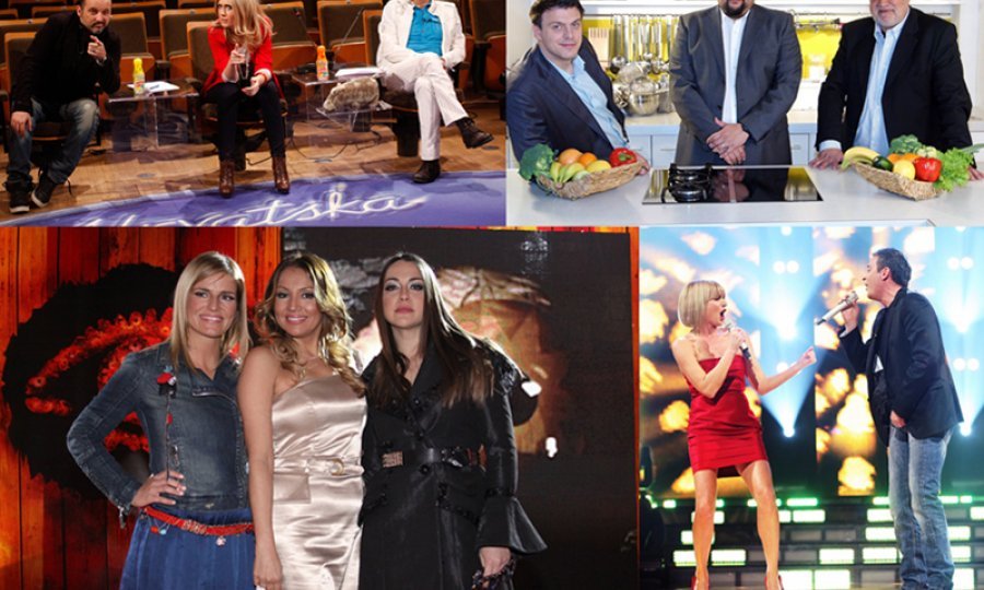 TV showovi - kolaž