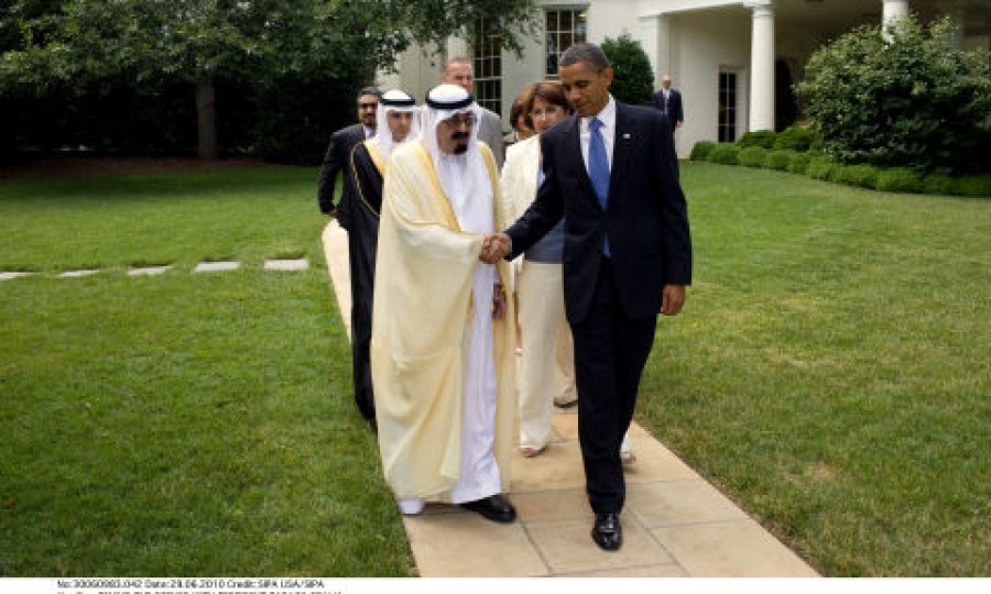 Barack Obama i saudijski kralj Abdullah