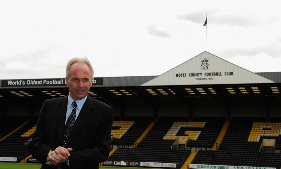 Sven Goran Eriksson Notts County