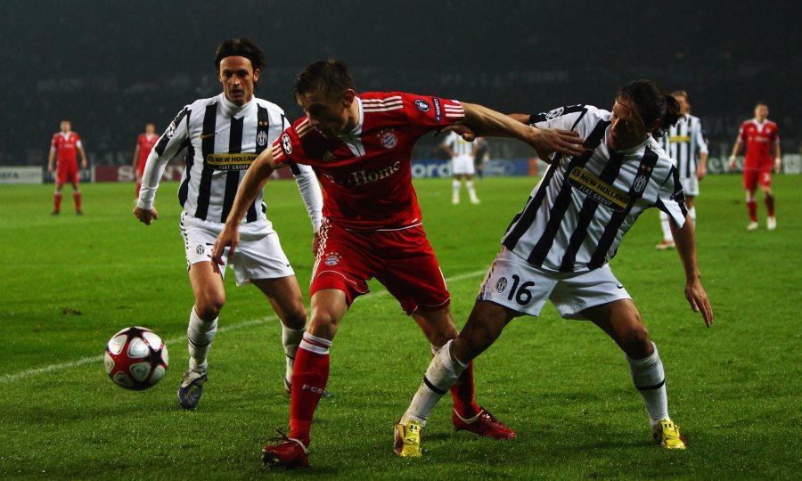 Ivica Olić na utakmici protiv Juventusa