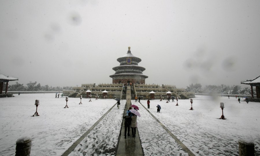 peking snijeg kina