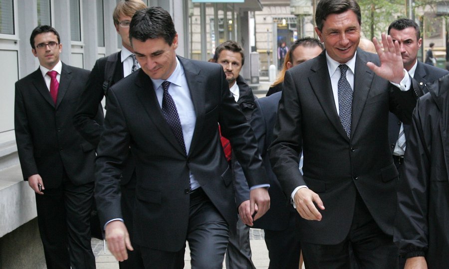 Zoran Milanović i Borut Pahor