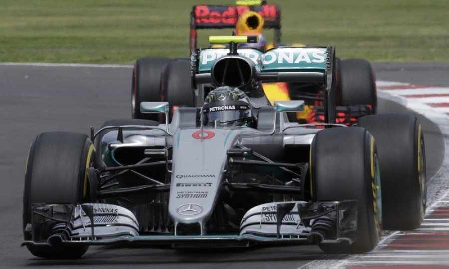 Nico Rosberg i Max Verstappen u Meksiku