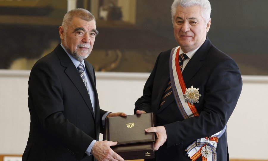 Stipe Mesić i Vladimir Voronin