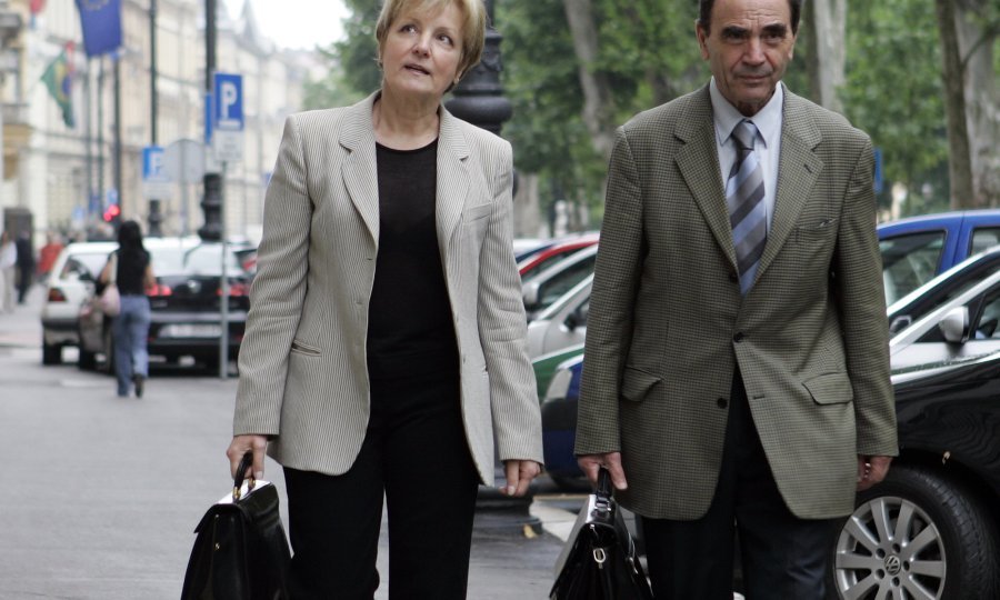 Nevenka Tuđman i Ante Vukorepa