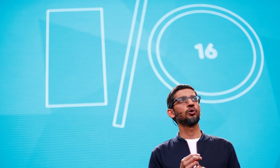 Googleov čelnik Sundar Pichai, Google I/O 16