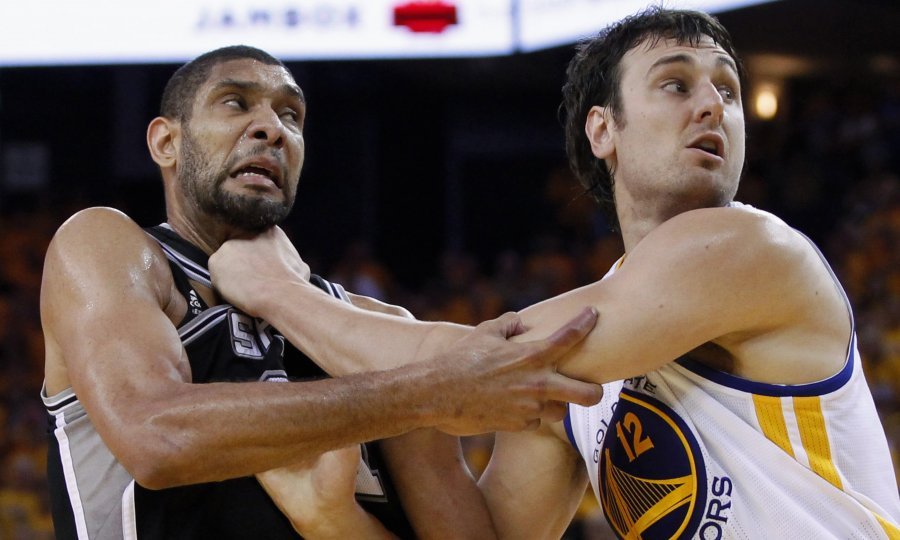 Tim Duncan i Andrew Bogut