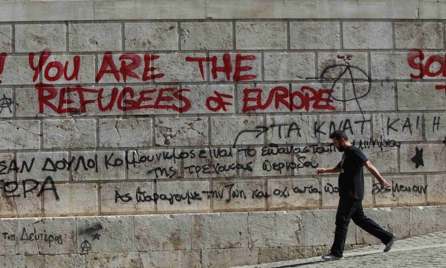 Grčka - europske izbjeglice