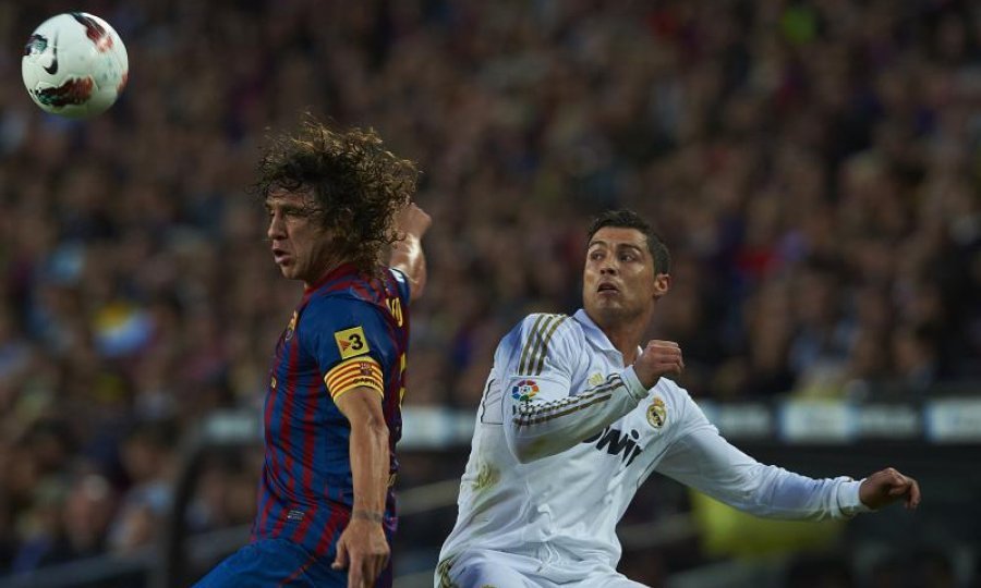 Carles Puyol Barcelona 2012 Cristiano Ronaldo Real Madrid
