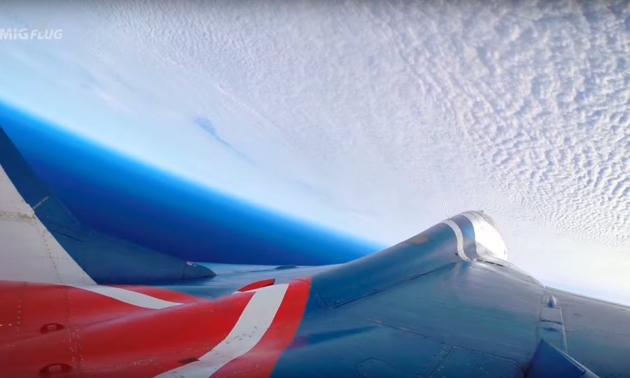 MiG 29 u stratosferi