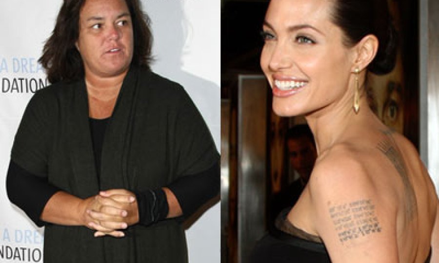 Rosie O'donnell Angelina jolie
