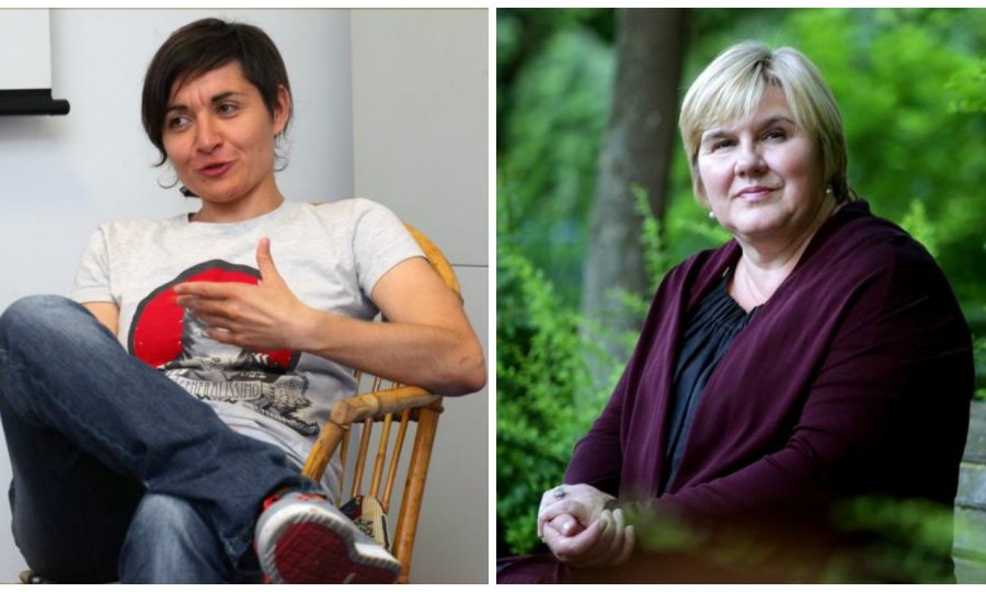 Mima Simić i Željka Markić