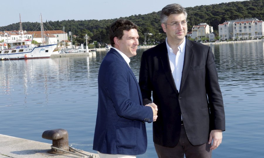 Plenković je svratio do Makarske