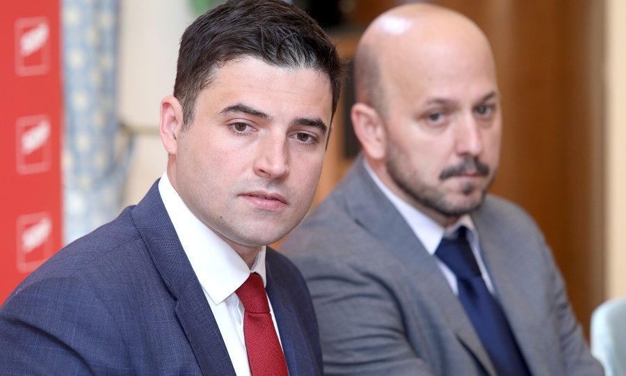 Davor Bernardić i Gordan Maras