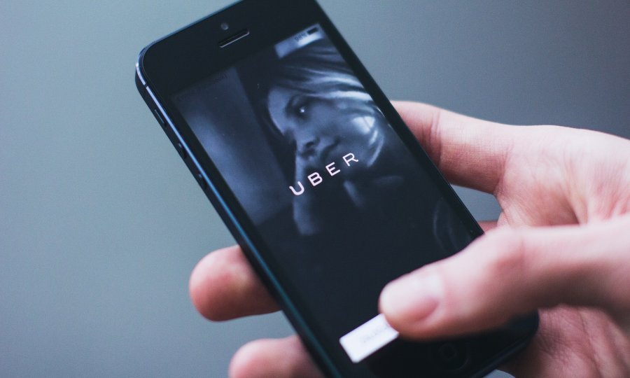 Uber aplikacija za smartfon