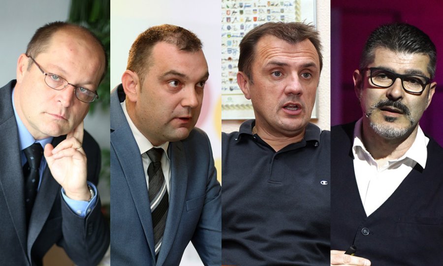 Kristian Turkalj, Mario Šiljeg, Darko Nekić i Robert Kopal