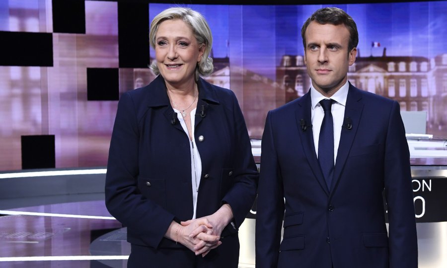 TV debata Marine Le Pen i Emmanuel Macron uoči drugog kruga predsjedničkih izbora u Francuskoj 2017.