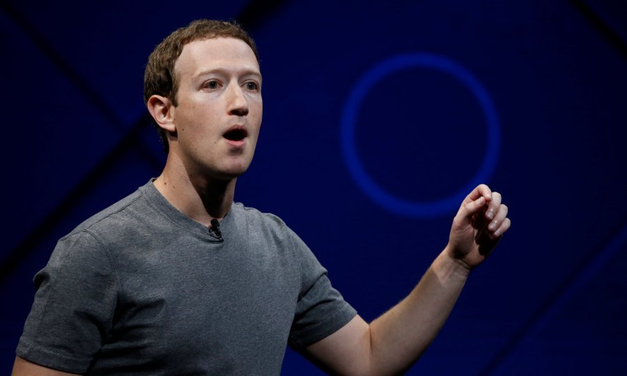 Mark Zuckerberg tijekom Facebookove konferencije F8 2017