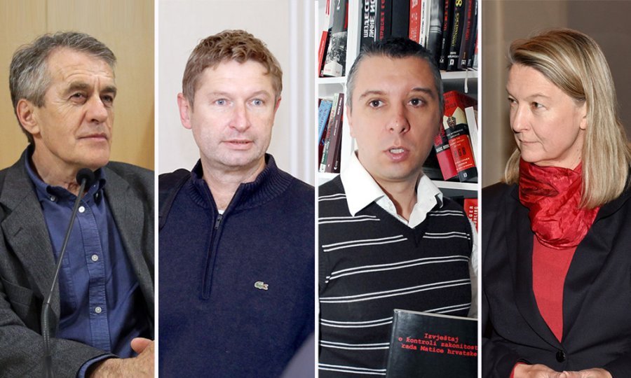 Josip Jurčević, Ante Nazor, Hrvoje Klasić i Vesna Teršelič