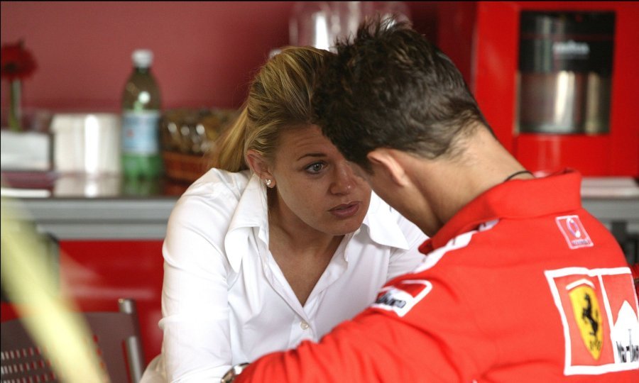 Corinna i Michael Schumacher