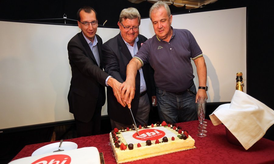 Vojko Obersnel sa zamjenicima Markom Filipovićem i Nikolom Ivanišem