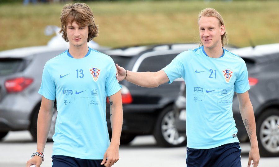 Tin Jedvaj i Domagoj Vida