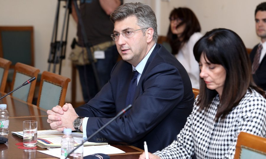 Andrej Plenković i Blaženka Divjak