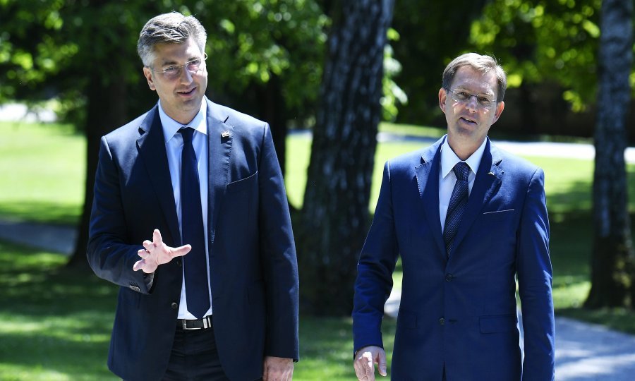 Andrej Plenković i Miro Cerar