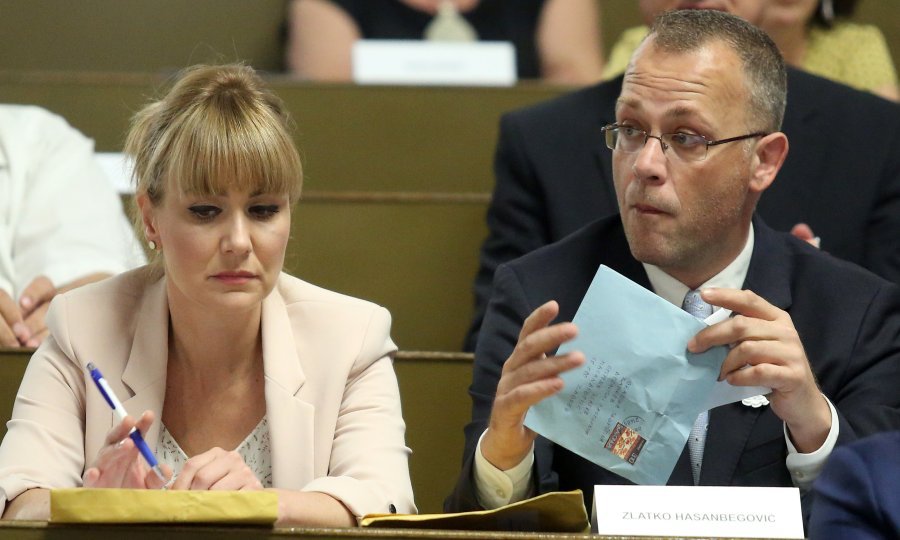 Bruna Esih i Zlatko Hasanbegović