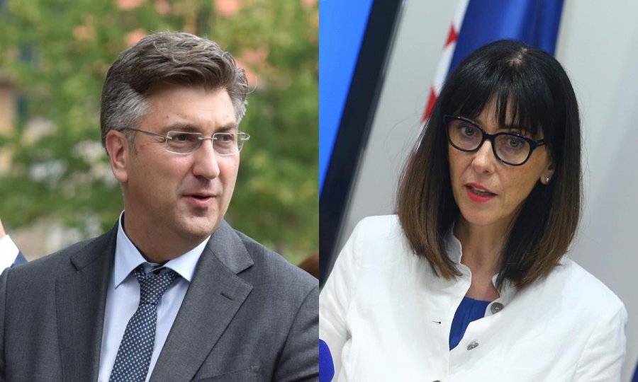 Andrej Plenković i Blaženka Divjak